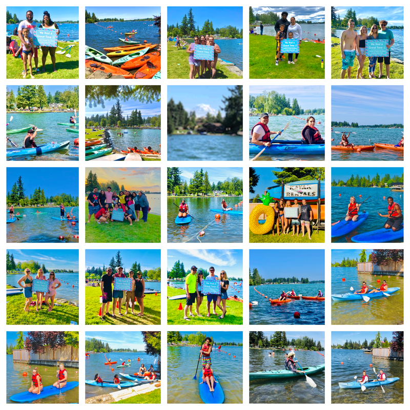 Fun Kayak and Paddle Board Rentals Bonney Lake, WA - Kayak ...